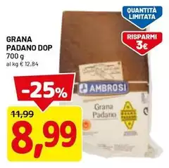 Ambrosi - Grana Padano DOP Ambrosi - Grana Padano DOP