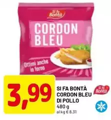 Si fa bontà - Cordon Bleu Di Pollo