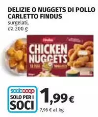 Findus - Delizie O Nuggets Di Pollo Carletto