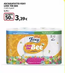Foxy - Asciugatutto Love The Bee