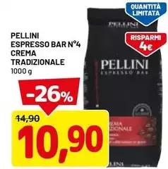 Pellini - Espresso Bar N°4 Crema Tradizionale