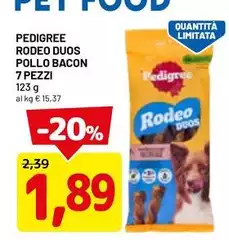 Pedigree - Rodeo Duos Pollo Bacon