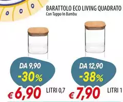Excelsa - Barattolo Eco Living Quadrato