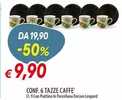 Excelsa - Conf. 6 Tazze Caffe'