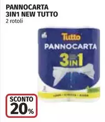 Tuttogelo - Pannocarta 3in 1 New