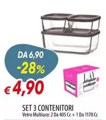 Lav - Set 3 Contenitori