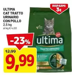 Ultima - Cat Tratto Urinario Con Pollo