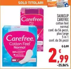 Carefree - Salvaslip