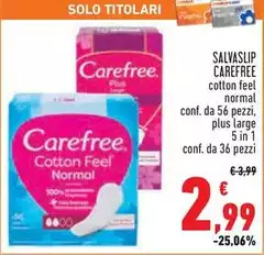 Carefree - Salvaslip Carefree - Salvaslip