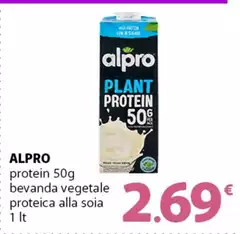 Alpro - Protein Bevanda Vegetale Proteica Alla Soia Alpro - Protein Bevanda Vegetale Proteica Alla Soia