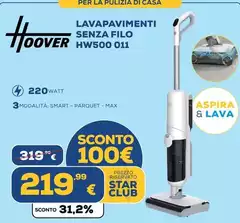 Hoover - Lavavajimento Senza Filo HW500 011 220W