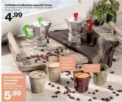 Caffettiera In Alluminio Capacità 1 Tazza