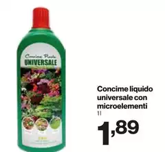 Concime Liquido Universale Con Microelementi