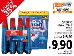 Finish - Detersivo Lavastoviglie