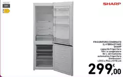 Sharp - Frigorifero Combinato 3.fj.Bruttox