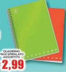 Maxi - Quaderno  Spiralato