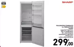Sharp - Frigorifero Combinato SJ-B600LTAVE