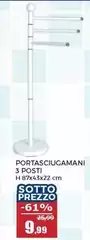 Portasciugamani 3 Posti