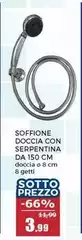 Soffione Doccia Con Serpentina