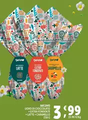 Decovo - Uovo Di Cioccolato Extra Fondente/Latte/Caramello Decovo - Uovo Di Cioccolato Extra Fondente/Latte/Caramello