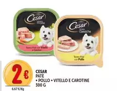 Cesar - Pate Pollo/Vitello E Carotini