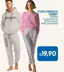 Kappa - Tuta French Terry