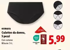 Esmara - Culottes Da Donna, 5 Pezzi Esmara - Culottes Da Donna, 5 Pezzi