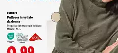 Esmara - Pullover In Velluto Da Donna Esmara - Pullover In Velluto Da Donna