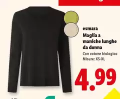 Esmara - Maglia A Maniche Langhe Da Donna Esmara - Maglia A Maniche Langhe Da Donna