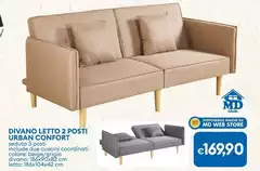 Divano Letto 2 Posti Urban Confort