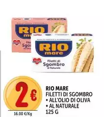 Rio Mare - Filetti Di Sgombro All'olio Di Oliva