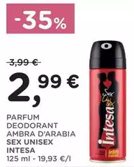 Intesa - Parfum Deodorant Ambra D'Arabia Sex Unisex