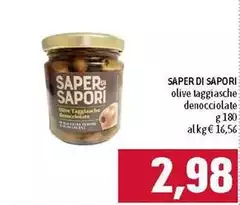 Saper di sapori - Olive Taggiasche Denocciolate Saper di sapori - Olive Taggiasche Denocciolate
