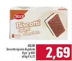 Selex - Biscotti Ripieni Di Gelato Selex - Biscotti Ripieni Di Gelato