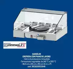 Casselin Crepiera Con Piano Di Lavoro