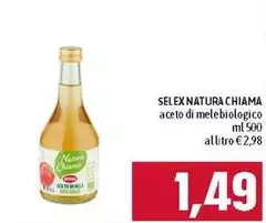 Selex - Aceto Di Mele Biologico Natura Chiama Selex - Aceto Di Mele Biologico Natura Chiama