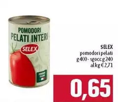 Selex - Pomodori Pelati Selex - Pomodori Pelati