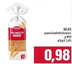 Selex - Pane Bauletto Bianco