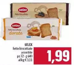 Selex - Fette Biscottate Selex - Fette Biscottate
