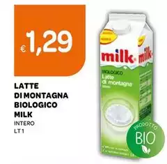 Milk protein - Latte Di Montagna Biologico Milk protein - Latte Di Montagna Biologico