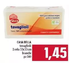 Bella - Tovaglioli 1 Velo