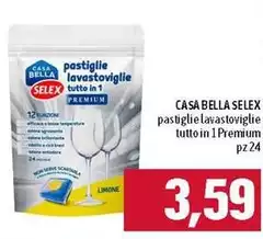 Selex - Casa Bella Pastiglie Lavastoviglie Tutto In 1 Selex - Casa Bella Pastiglie Lavastoviglie Tutto In 1