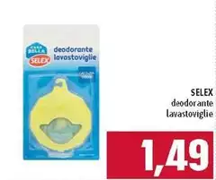Selex - Deodorante Lavastoviglie Selex - Deodorante Lavastoviglie