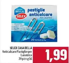 Selex - Anticalcare Pastiglie Per Lavatrice