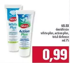 Selex - Dentifricio White Plus