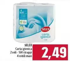 Selex - Carta Igienica Selex - Carta Igienica