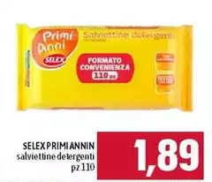 Selex - Primi Annin Salviettine Detergenti