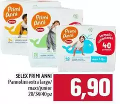 Selex - Pannolini Extra Large/ Maxi/junior