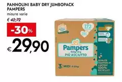 Pampers - Pannolini Baby Dry Jumbopack