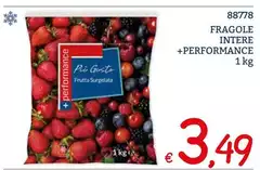 Plus Performance - Fragole Intere Plus Performance - Fragole Intere